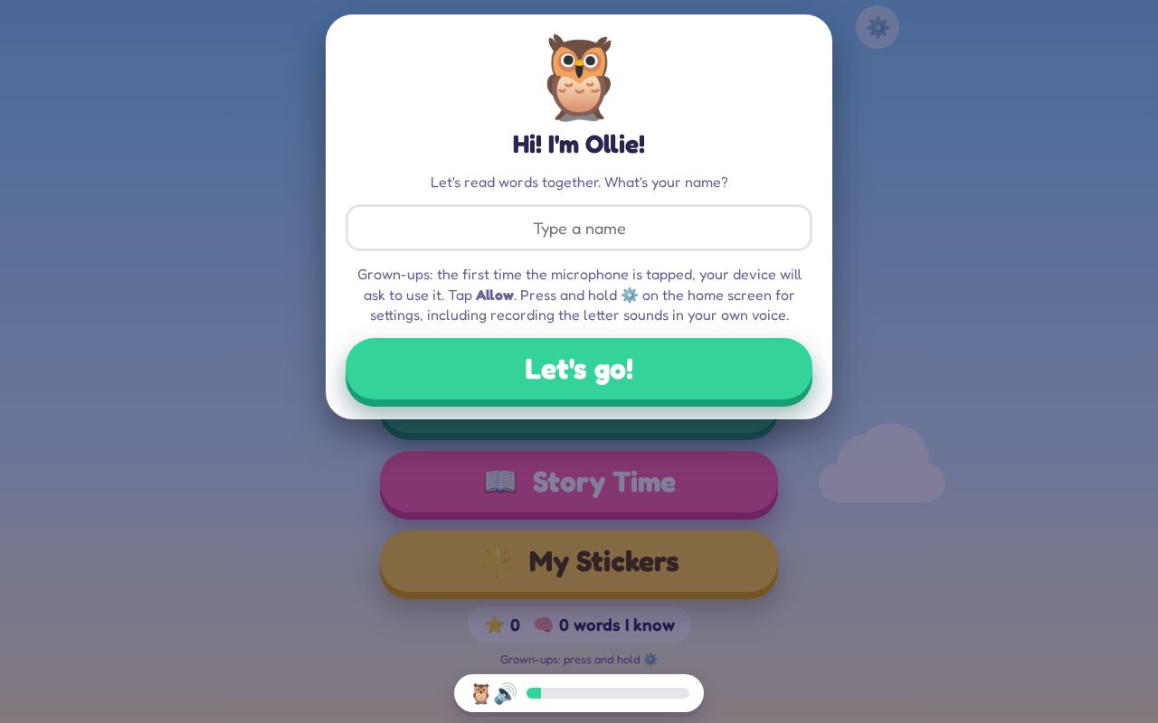 Preview of Ollie S Learning Adventure