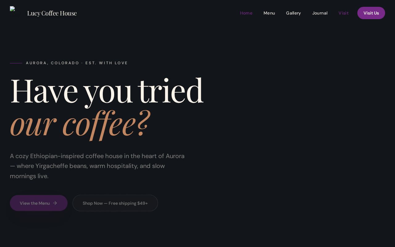 Preview of Lucy Coffee House