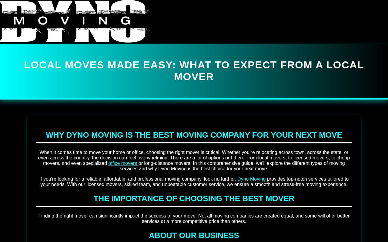 Preview of Localmoving