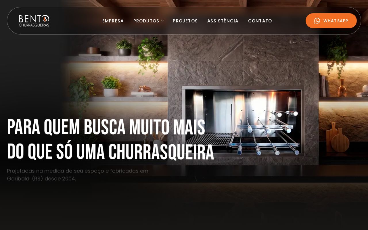 Preview of Bento Churrasqueiras Site