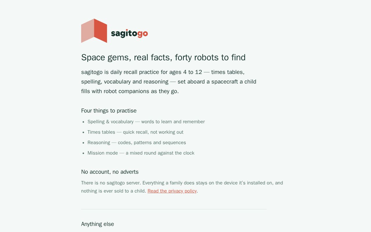 Preview of Sagitogo Site