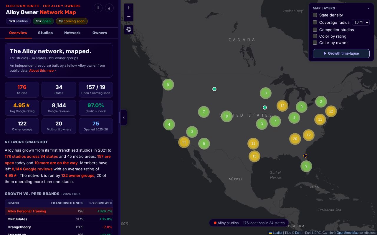 Preview of Alloy Owner Map