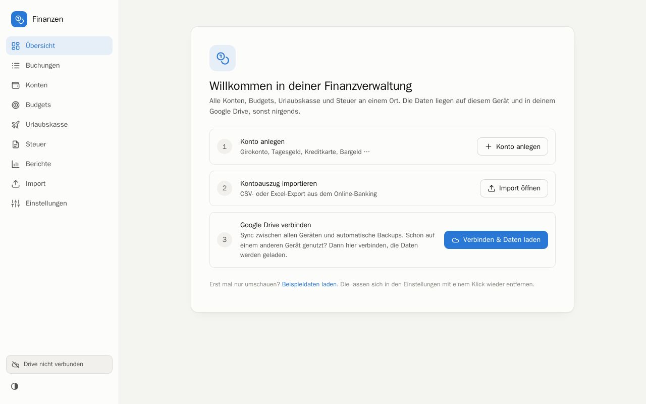 Preview of Finanzen