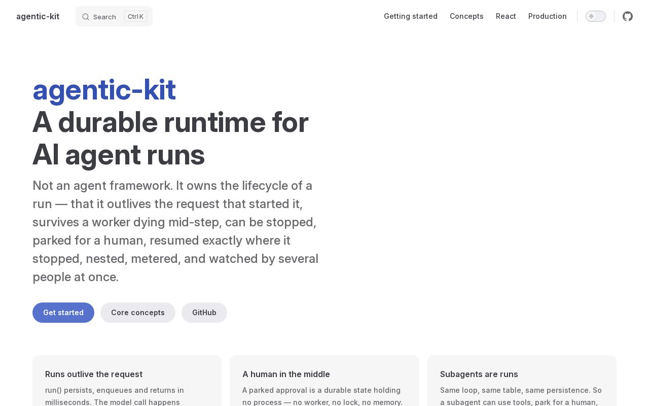 Preview of Agentic Kit