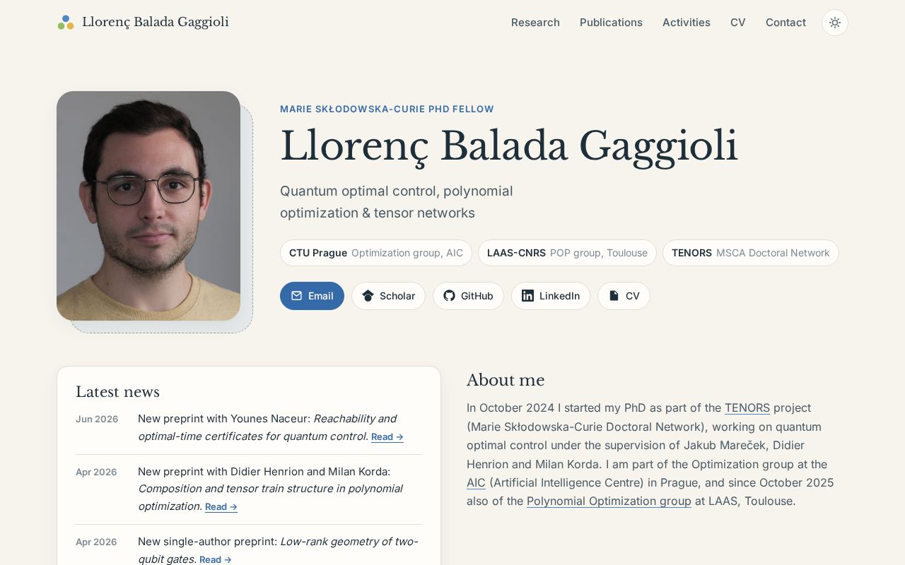 Preview of Llorebaga Github Io
