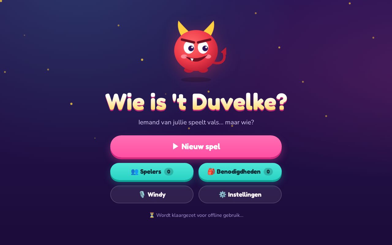 Preview of Wie is 't Duvelke?