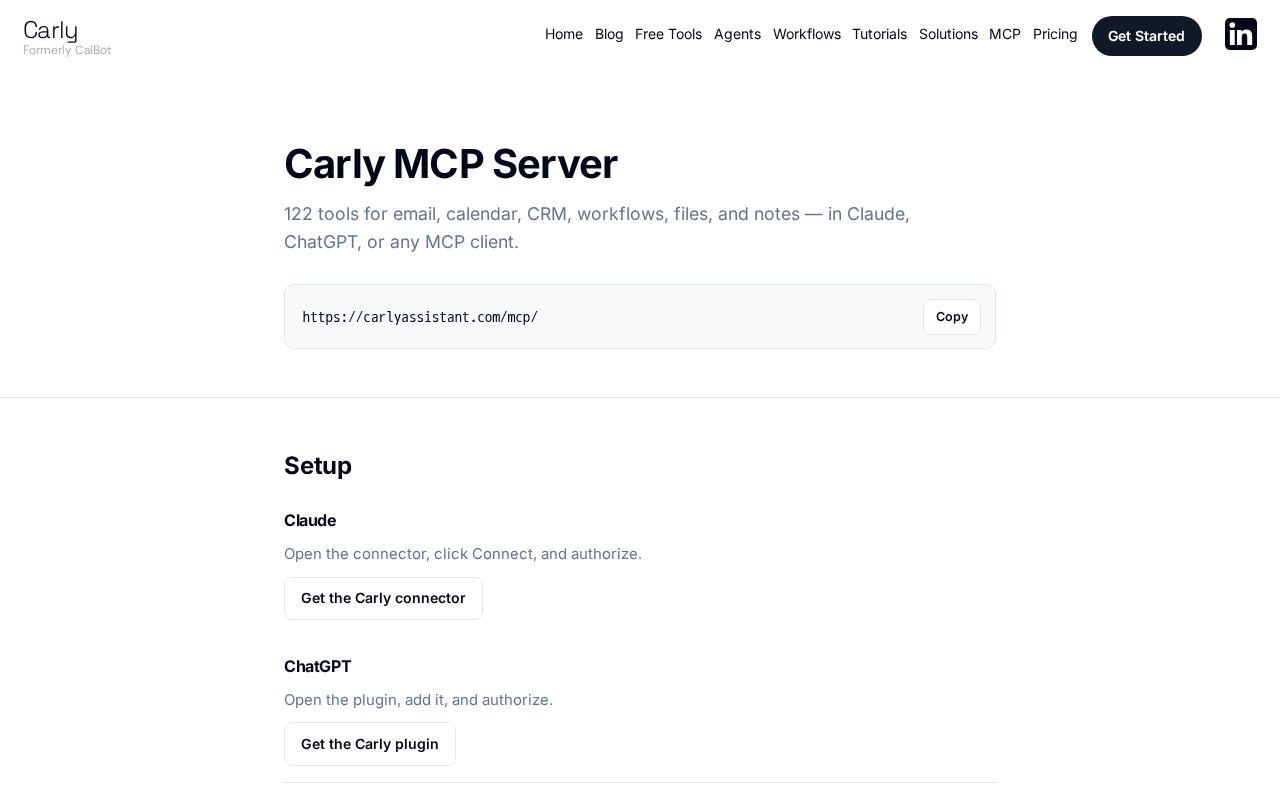 Preview of Carly Plugin