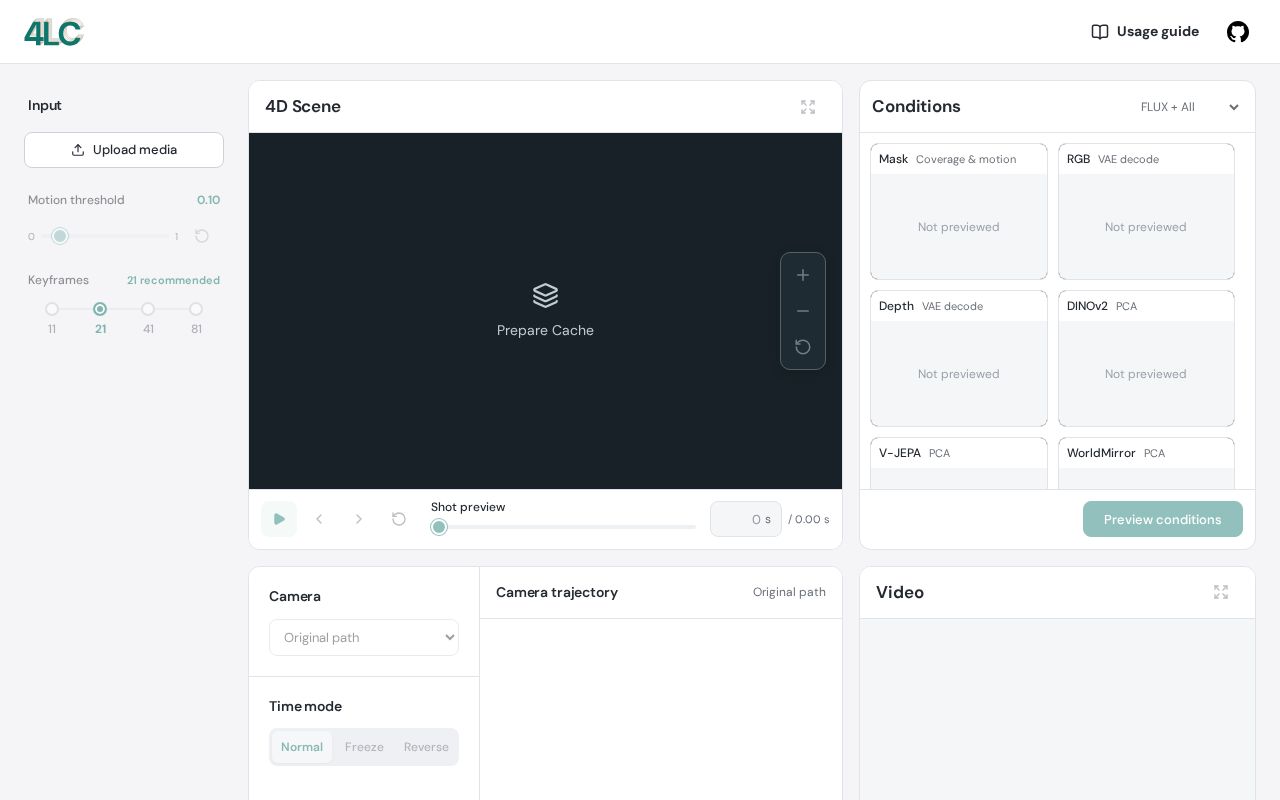 Preview of 4LC Interactive Demo