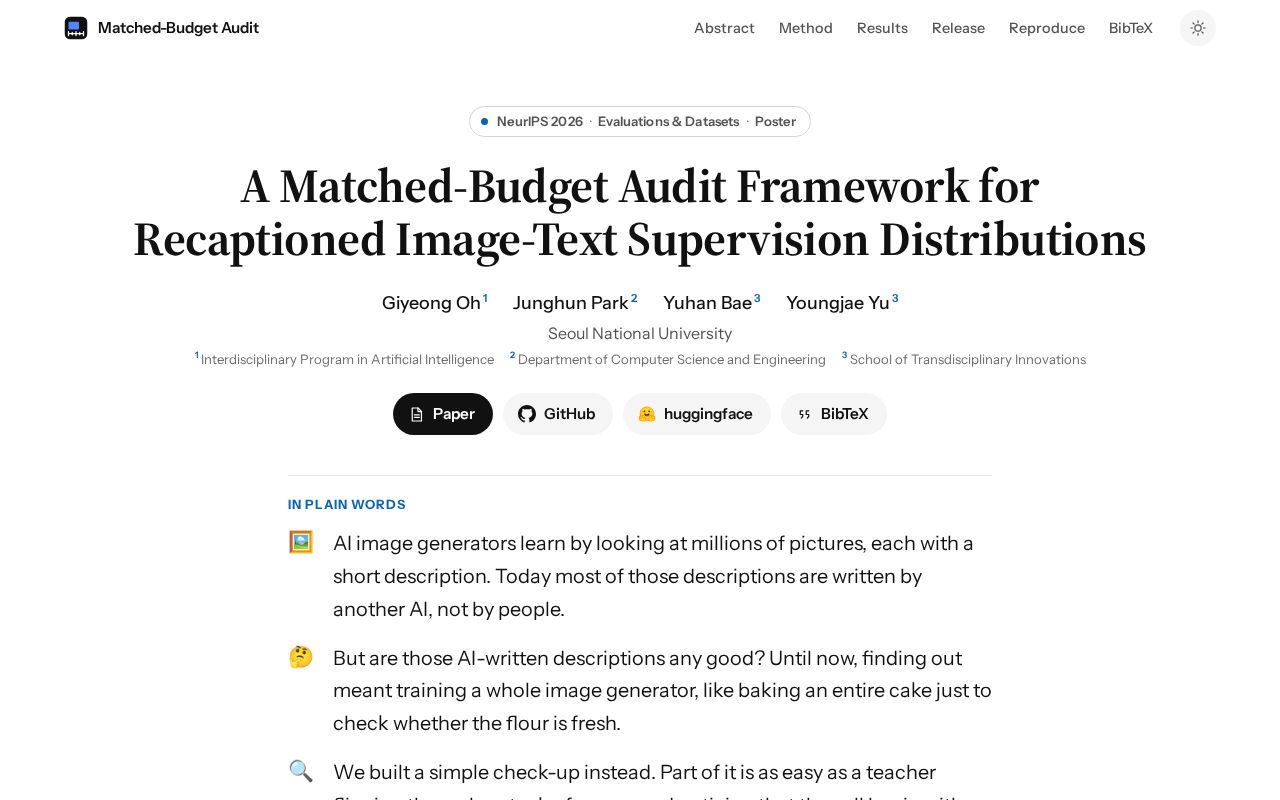Preview of Audit Recap T2i