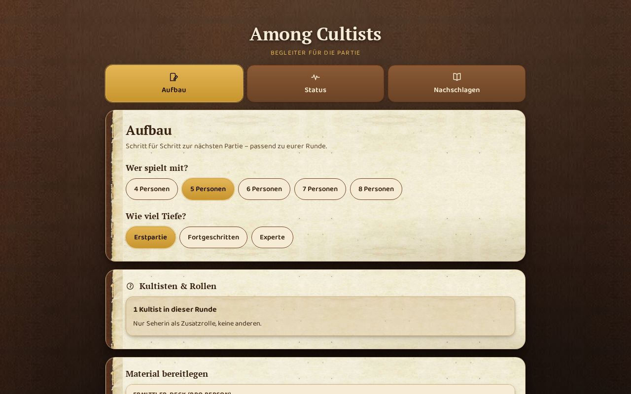 Preview of Among Cultists