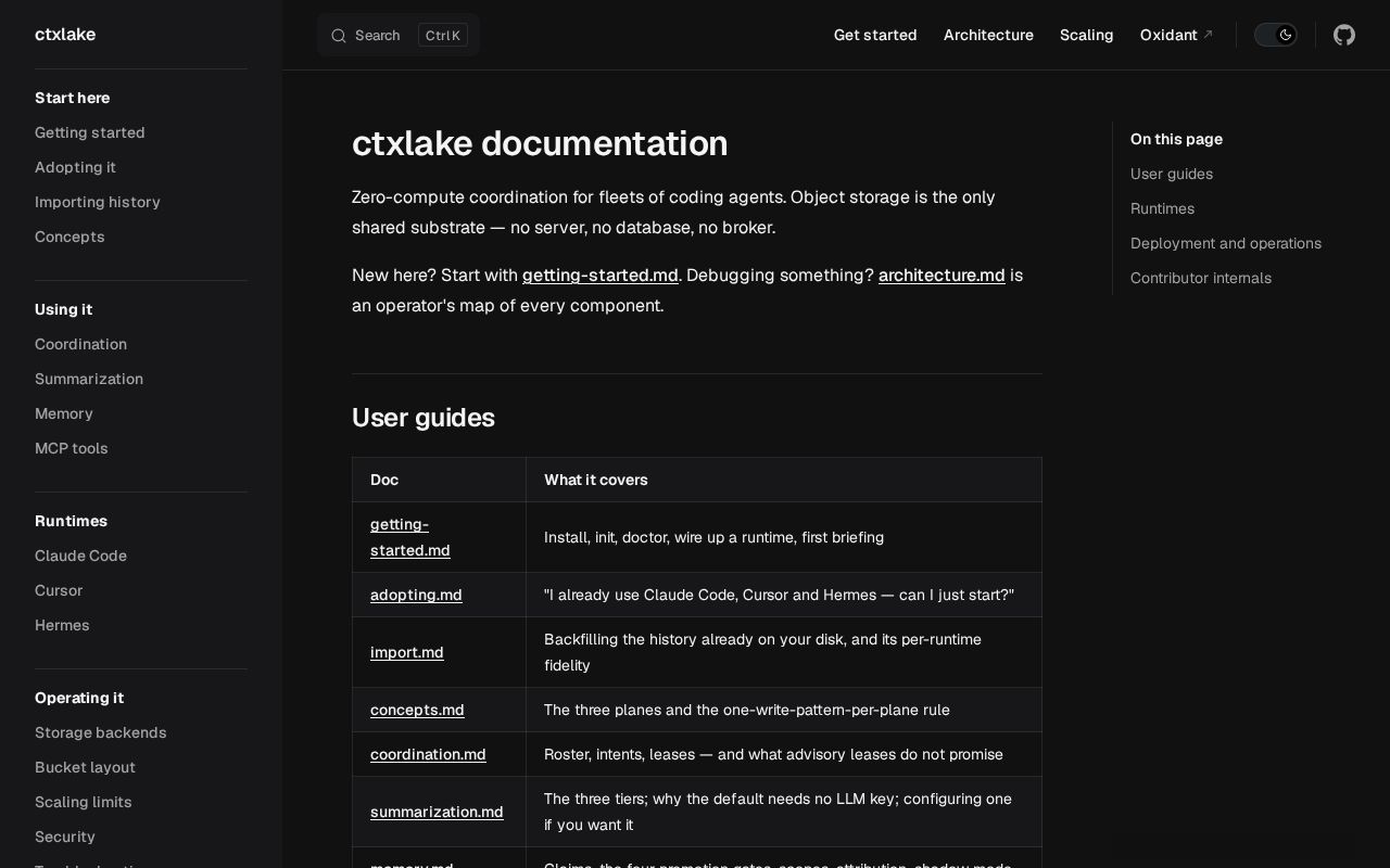 Preview of Ctxlake
