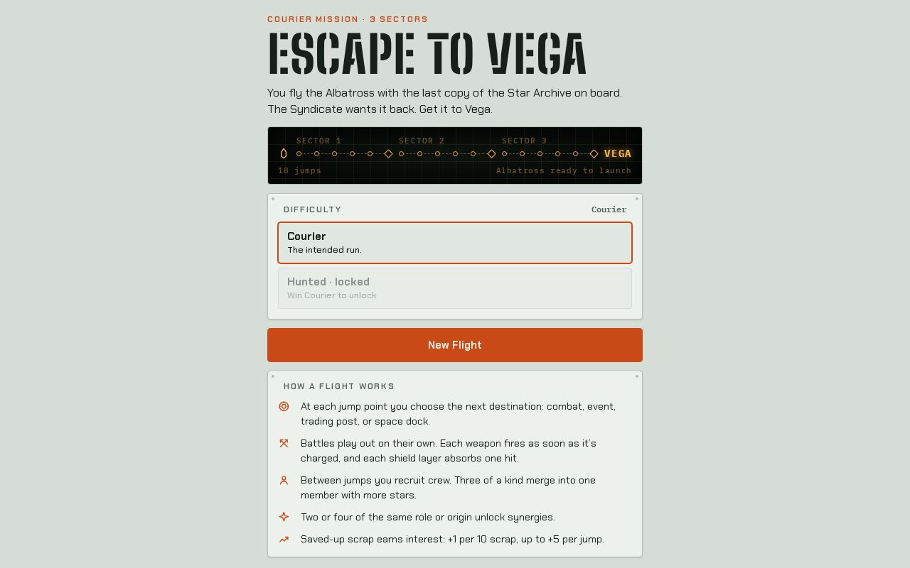 Preview of Escape To Vega