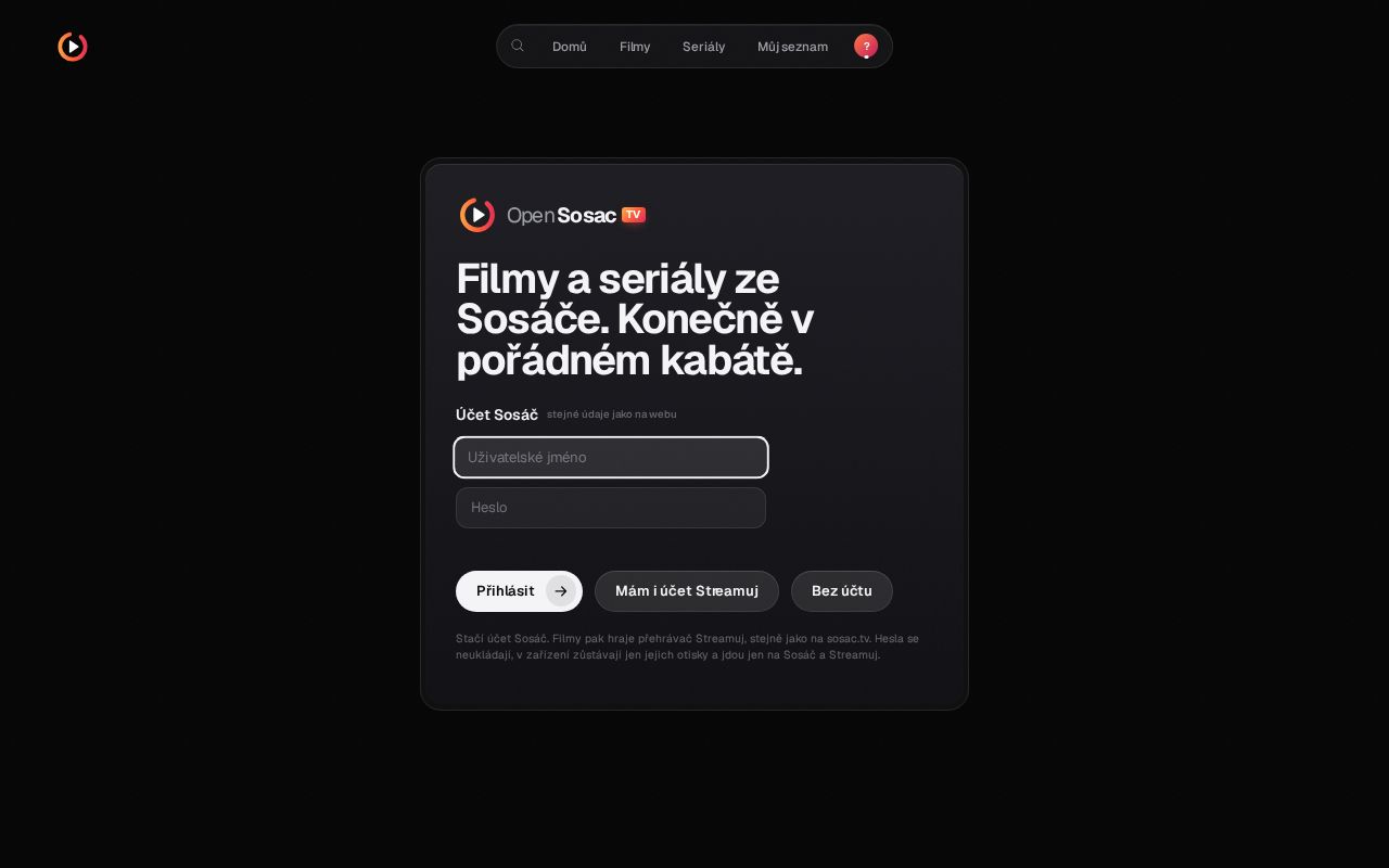 Preview of OpenSosacTV