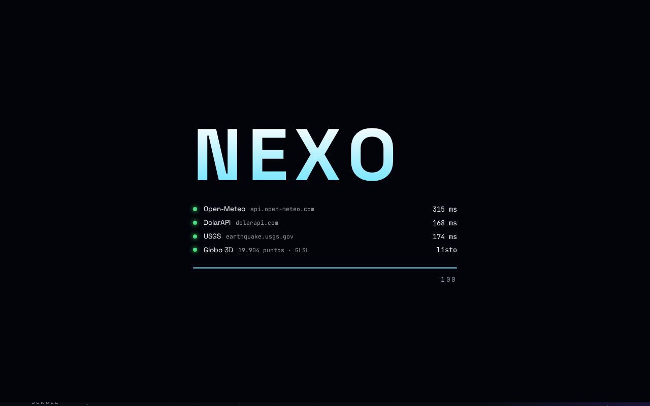 Preview of Nexo Panel Integraciones
