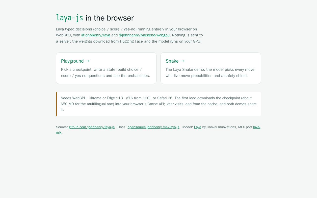 Preview of Laya Js