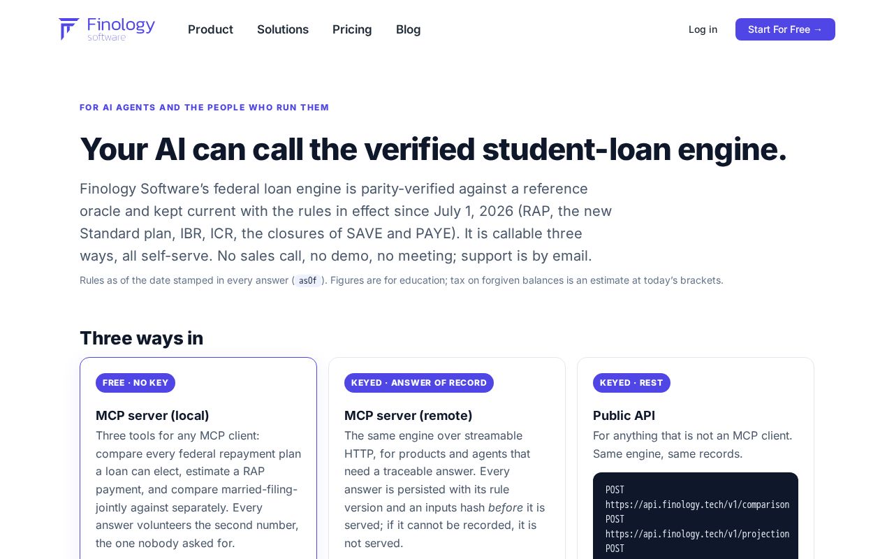 Preview of Finology Student Loans
